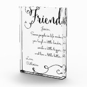 友情の感謝 フォトブロック (右)