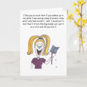 友情の挨拶状 カード (黄色い花)