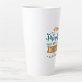 友情の日の大きな出来事 カフェラテマグ (正面)