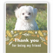 友情の日 シール (正面)