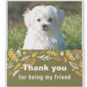 友情の日 シール (正面)