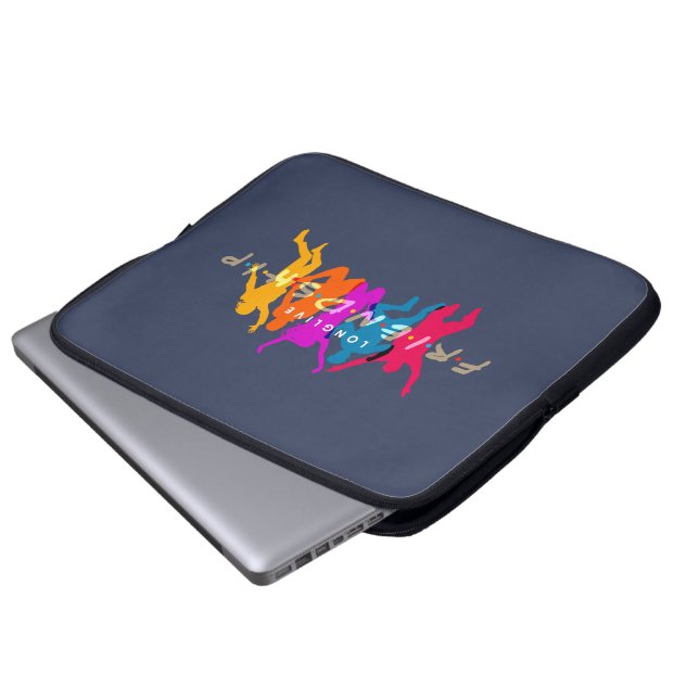 友情の日 |ラップトップスリーブバッグ15" ラップトップスリーブ (正面下部)