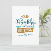 友情の日 大きなもの 招待状 (スタンド正面)