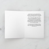 友情の献身的なグリーティングカード カード (内部)