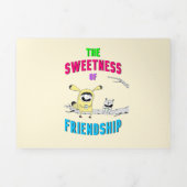 友情の甘さ 猫の七月ドゥードル 30人の友達 三つ折り招待状 (カバー)