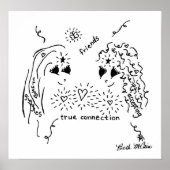 友情の真のつながりのポスター ポスター (正面)