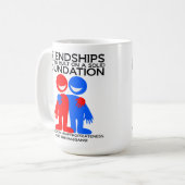 友情の礎マグカップ コーヒーマグカップ (正面左)