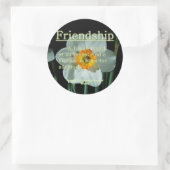 友情の箴言17:17 ラウンドシール (バッグ)