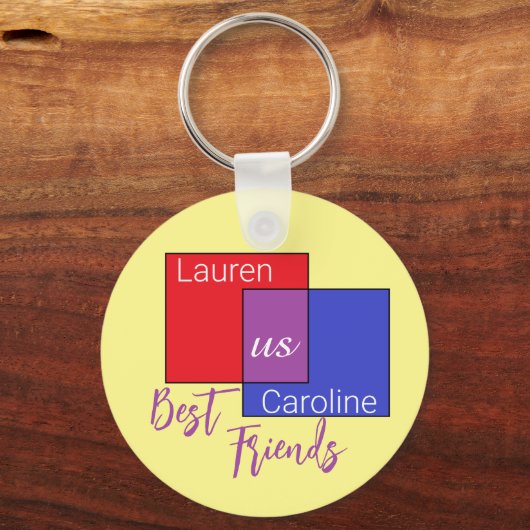 友情の絆 キーホルダー (裏面)