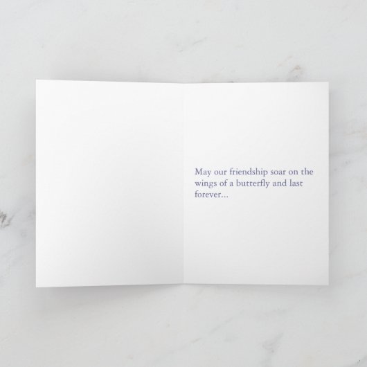 友情の翼 カード (内部)