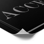 友情の言葉 – 写真フレームby ShirleyTaylor ポスター (角)