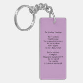 友情の詩Keychainの奇跡 キーホルダー (正面左)