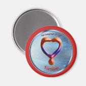 友情の象徴を忠実に描く マグネット (正面/裏面)