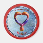 友情の象徴を忠実に描く マグネット (正面)