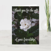 友情の賜物をありがとう！ カード (正面)