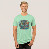 友情の錨 トライブレンドTシャツ (正面全面)