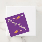 友情の饗宴 | 紫と金ゴールド フェイバータグ (インサイチュ)