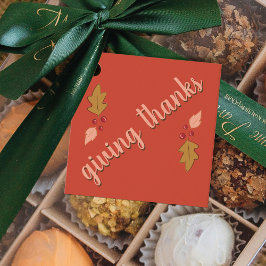 友情の饗宴 | 赤と金ゴールド フェイバータグ