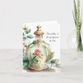 友情の香り ノートカード (正面)