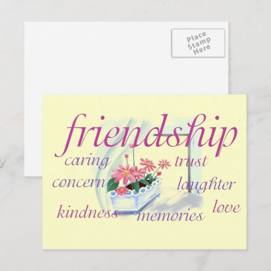 友情はがき ポストカード (正面/裏面)