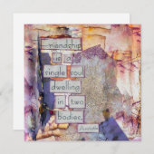 友情はひとつの魂 フラットカード (正面/裏面)