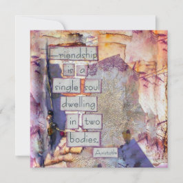 友情はひとつの魂 フラットカード