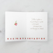 友情はハートを養います カード (内部)