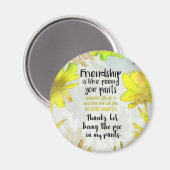 友情はパンツを脱ぐようなものだ マグネット (正面/裏面)