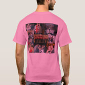 友情は単語を必要としません Tシャツ (裏面)