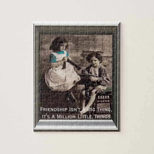 友情は大きい事ではないです ジグソーパズル (縦)