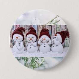 友情は寒い日を暖める 缶バッジ