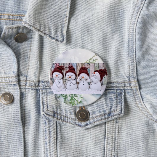 友情は寒い日を暖める 缶バッジ (インサイチュ)