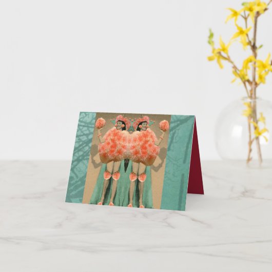 友情は心に宿る カード (黄色い花)