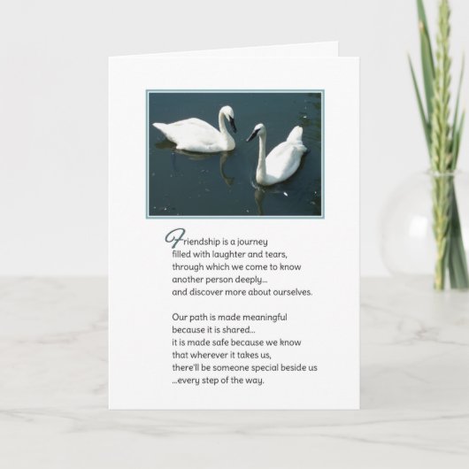 友情は旅… カード (正面)