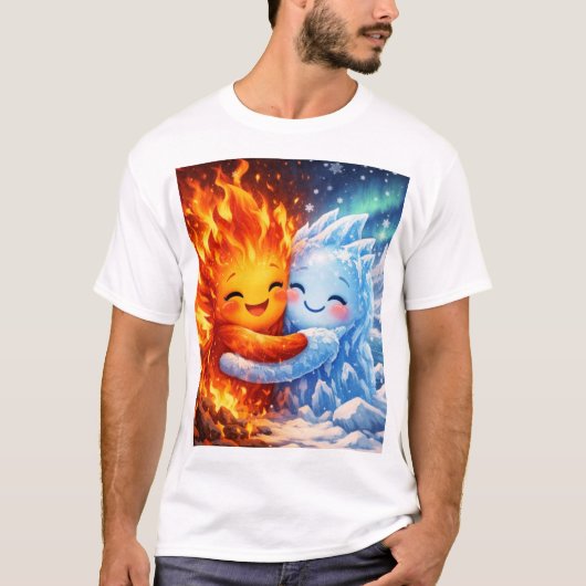 友情は最強 Tシャツ (正面)