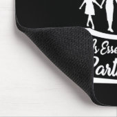 友情は本質的にパートナーシップである マウスパッド (コーナー)