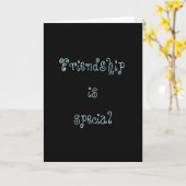 友情は特別なカードです カード (黄色い花)
