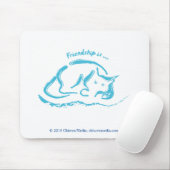 友情は猫だ マウスパッド (マウス)