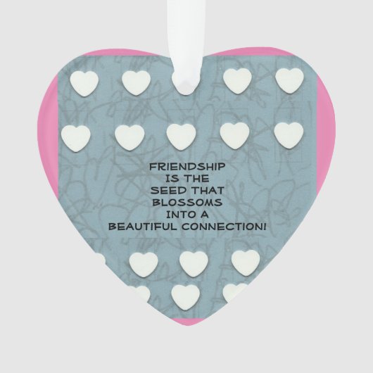 友情は種 オーナメント (正面)