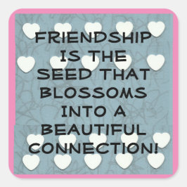 友情は種 スクエアシール