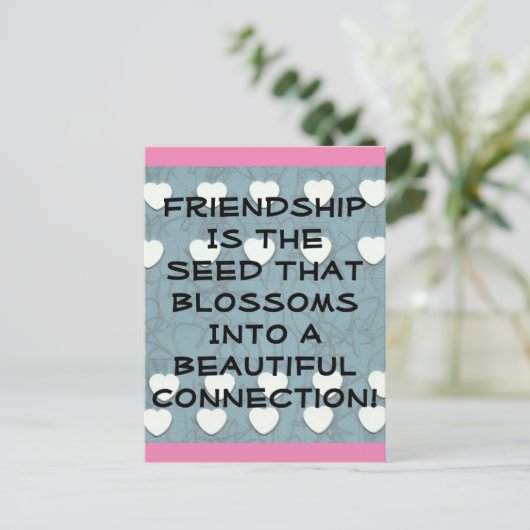 友情は種 ポストカード (スタンド正面)