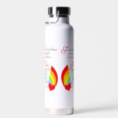 友情は虹のBFF ウォーターボトル (右面)