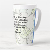 友情は鍵   カフェラテマグ (右アングル)