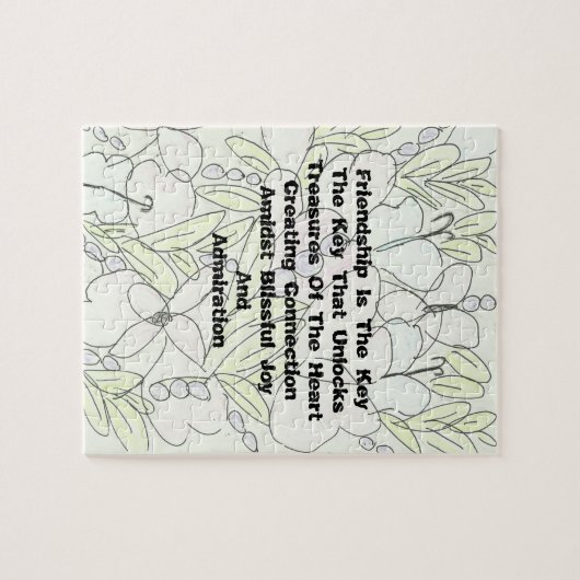 友情は鍵 ジグソーパズル (横)