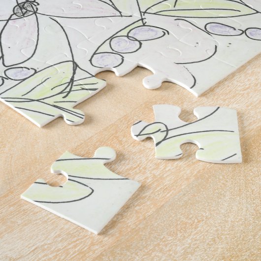 友情は鍵 ジグソーパズル (側面)