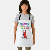 友情は7月から始まるハートデーモン30の友人 エプロン (インサイチュ)