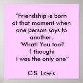 「友情は、その瞬間に生まれたものだ。 ポスター (正面)