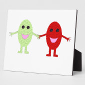 友情ぶどうプラーク フォトプラーク (側面)