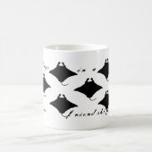 友情へのマグの光線 コーヒーマグカップ (中央)