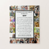 友情への感謝 | BFF 22フォトコラージュ ジグソーパズル (縦)